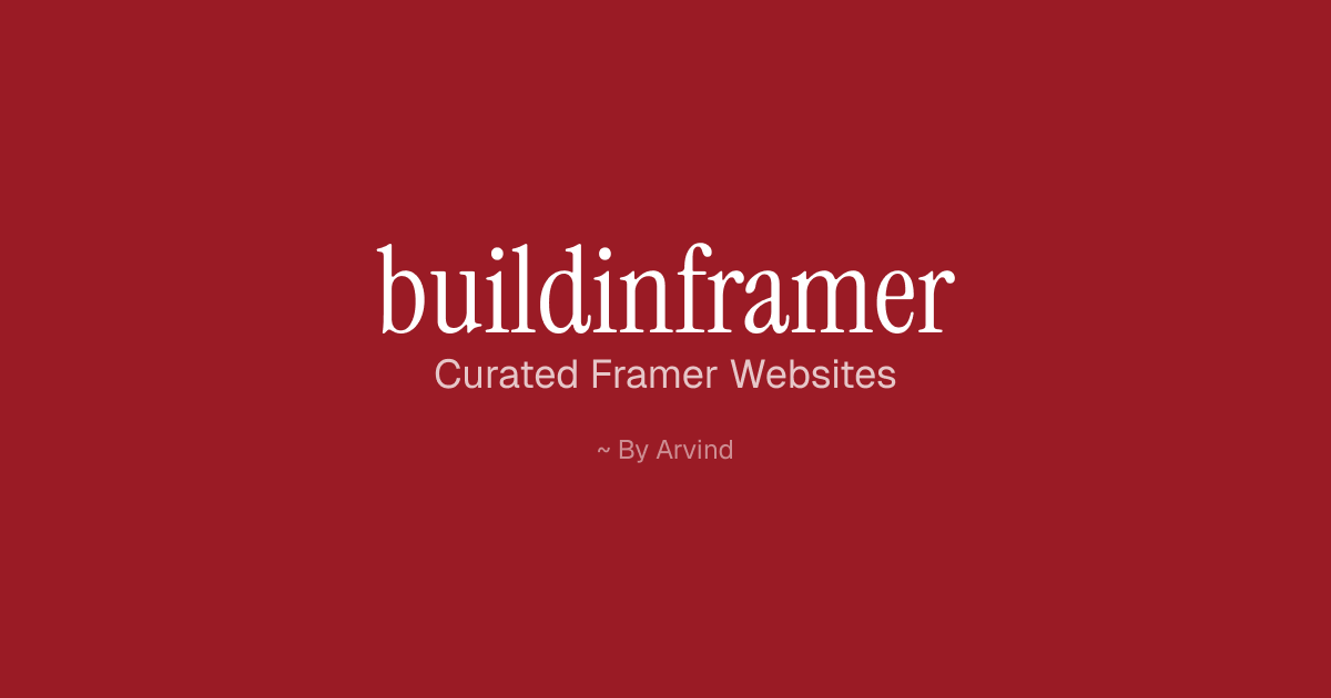 BuildinFramer